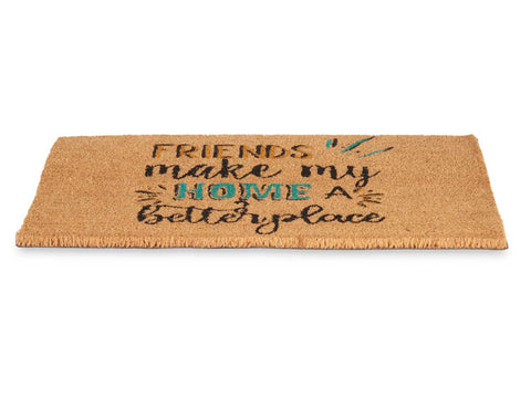 Felpudo con Frase 40x60cm ''Friends Make my Home a Better Place''