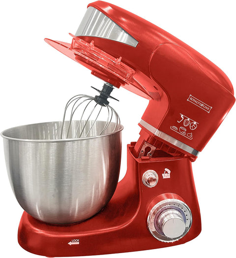 Robot Amasadora Rojo Multifunción 6 litros 1600w Royalty Line
