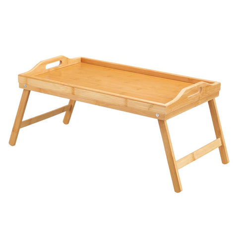 Mesa Bandeja Plegable Bambú