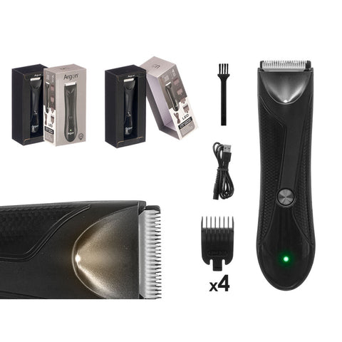 Recortadora 4 Accesorios Negra 600MAH USB Argón