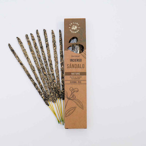 Pack 8 Inciensos Sándalo Nature Collection La Casa de los Aromas