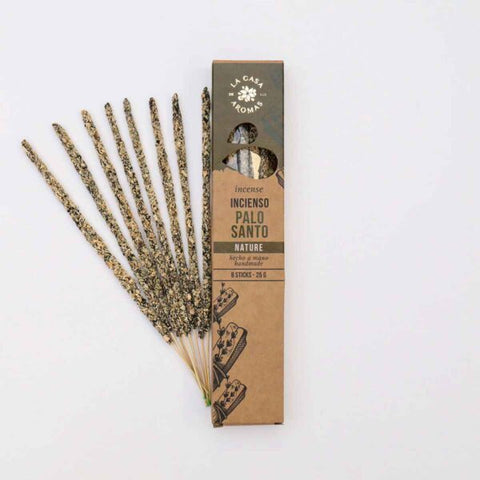 Pack 8 Inciensos Palo Santo Nature Collection La Casa de los Aromas