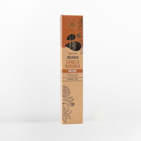 Pack 8 Inciensos Canela Naranja Nature Collection La Casa de los Aromas