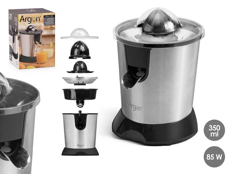 Exprimidor Grande Acero Negro 85W