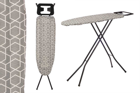 Tabla de Planchar Geométrica Gris 30x105cm