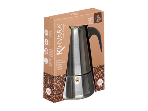 Cafetera Inducción Jarra 9 Tazas Acero