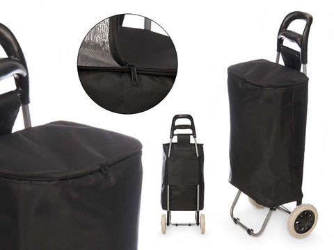 Carro de Compra Térmico 32L Negro