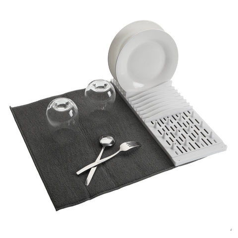 Escurreplatos Blanco Polipropileno 40x16x4cm