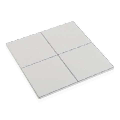 Salvamantel Cerámico Blanco 20cm