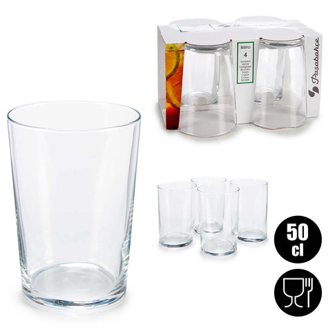 Set 4 Vasos Bistro Maxi 510cc