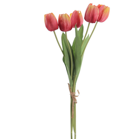 Atado Tulipanes Naranja 50cm