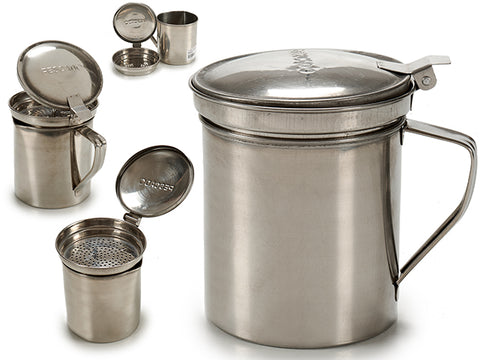 Grasera Acero Inox 500ml Pescado