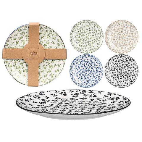 Pack 4 Platos Llanos surtido en 4 colores