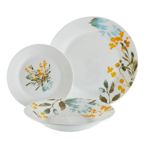Plato Postre Acuarela Porcelana