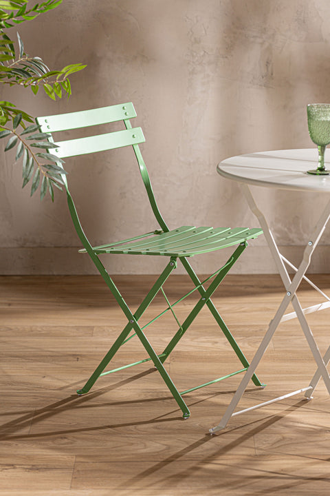 Silla Plegable Sasha 49x41x78cm Verde