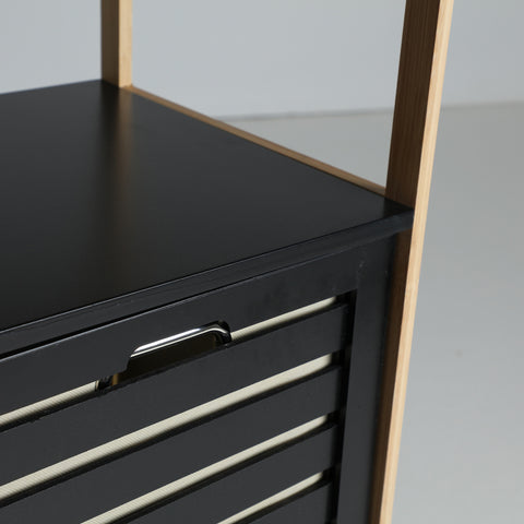 Estanteria Madera con Pongotodo Negro