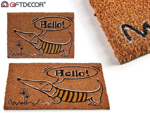Felpudo Fibra Coco HELLO 40x60cm