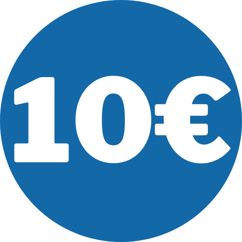Étiquettes 10€ 400 unités