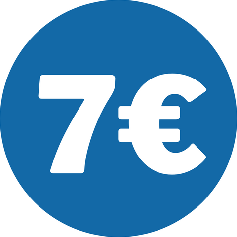 Etiquettes 7 400 € unités