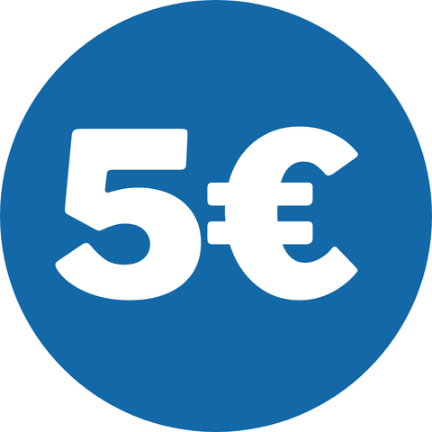 Etiquettes 5 400 € unités