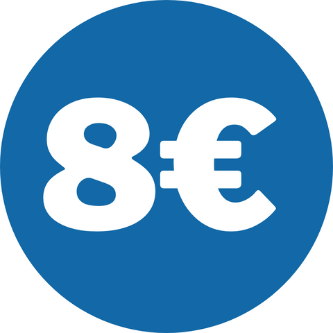 Etiquettes 8 400 € unités