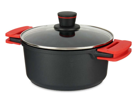 Cacerola 24cm Aluminio Fundido Full Induction Molten