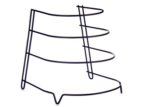 Soporte Negro Metal 3 Sartenes