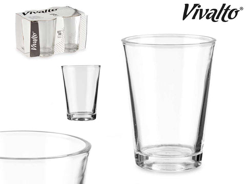 Ensemble de 4 verres en verre Carajillo
