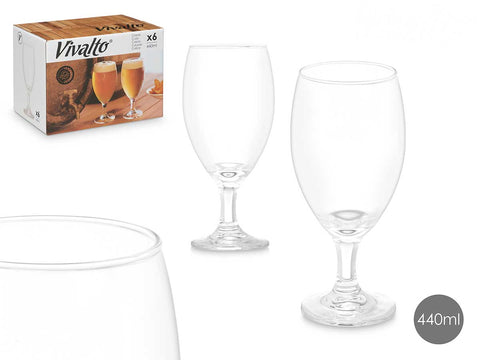 Pack 6 Copas de Cerveza 440ml