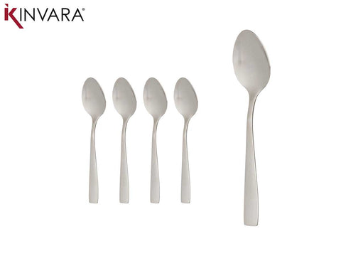 Set 4 Cucharas Metálicas Postre