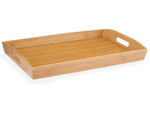 Bandeja de Bambú con Asas 44x29x5.5cm