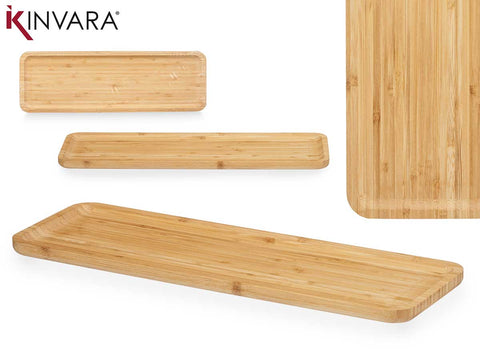 Tabla Bambú Rectangular Aperitivo 46x15cm