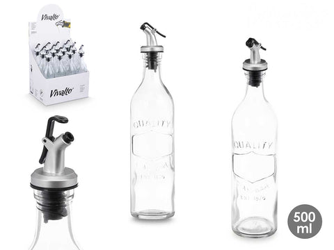 Aceitera Redonda 500ml Relieve