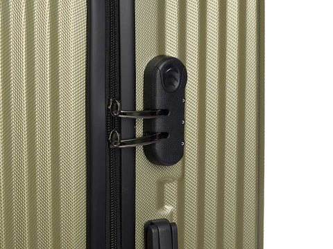 Set 3 Maletas Liston ABS Verde