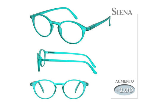 Gafas Lectura Siena Azules 2,00 Aumento