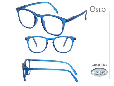Gafas Lectura Oslo Azules 2,00 Aumento