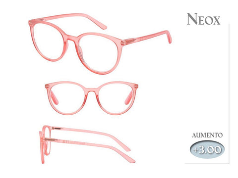 Gafas Lectura Neox Rosas 3,00 Aumento