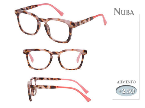 Gafas Lectura Nuba Rosas 2,50 Aumento