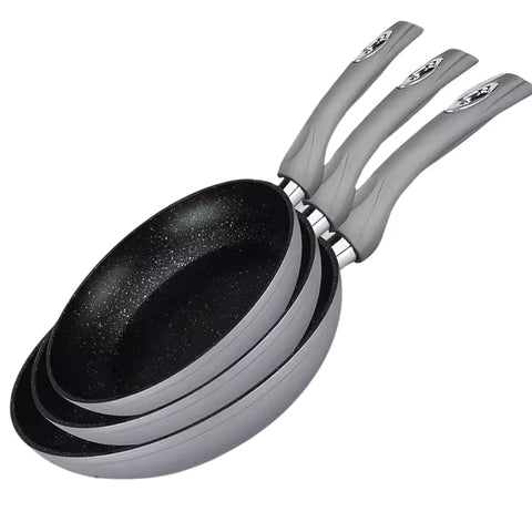 Juego 3 Sartenes Plateadas 20-24-28cm Royalty Line