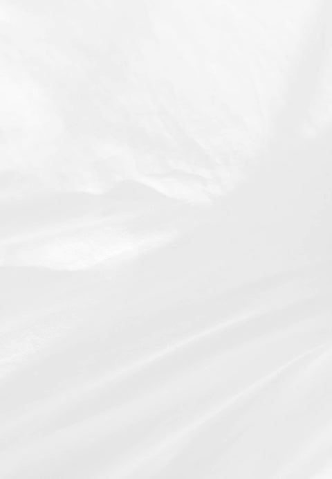 Funda de Almohada 90cm Blanco Roomers 50% Algodón 50% Poliéster