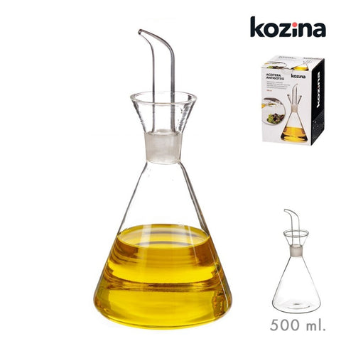 Aceitera Cristal Antigoteo 500 ml
