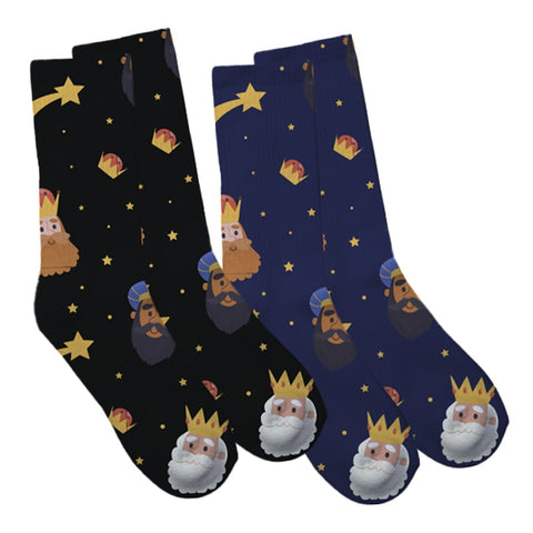 Calcetines Adulto Talla Única Reyes
