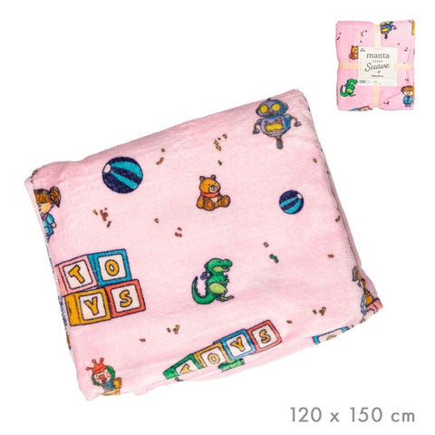 Manta Polar 120x150cm Doll Toys