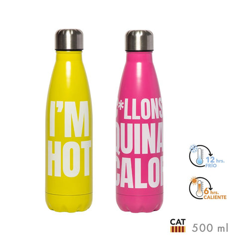 Botella Termo 500ml Quina Calor / I'm Hot