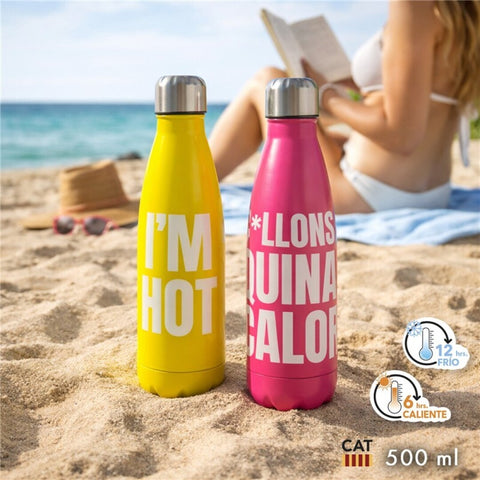 Botella Termo 500ml Quina Calor / I'm Hot