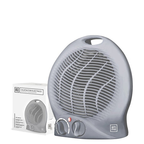 Calefactor Redondo Gris 2000W Cegeco