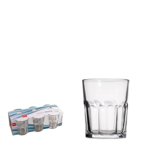 Pack 6 Vasos Silvia Agua 27cl