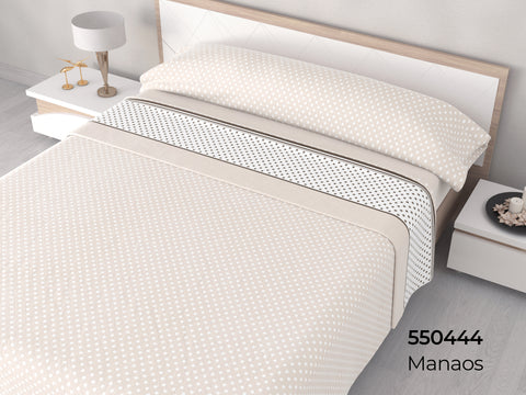Juego de Sábanas Franela Manaos Cama 135cm