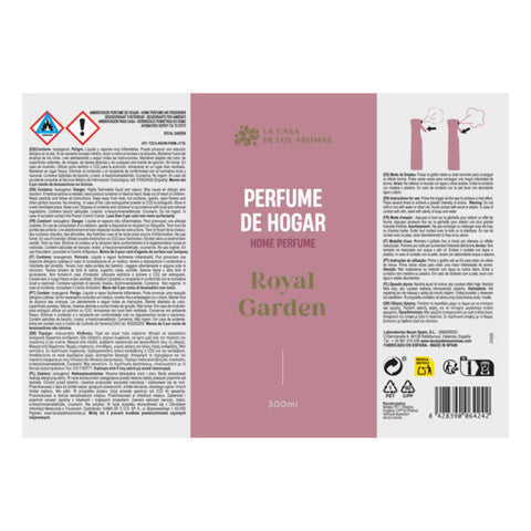 Spray Hogar Royal Garden Perfume Ambientador