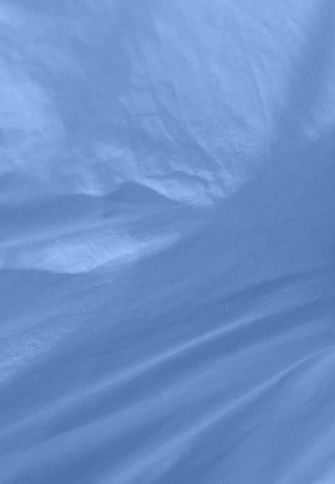 Sábana Bajera Azul Oscuro Cama 90cm Ajustable Polycotton